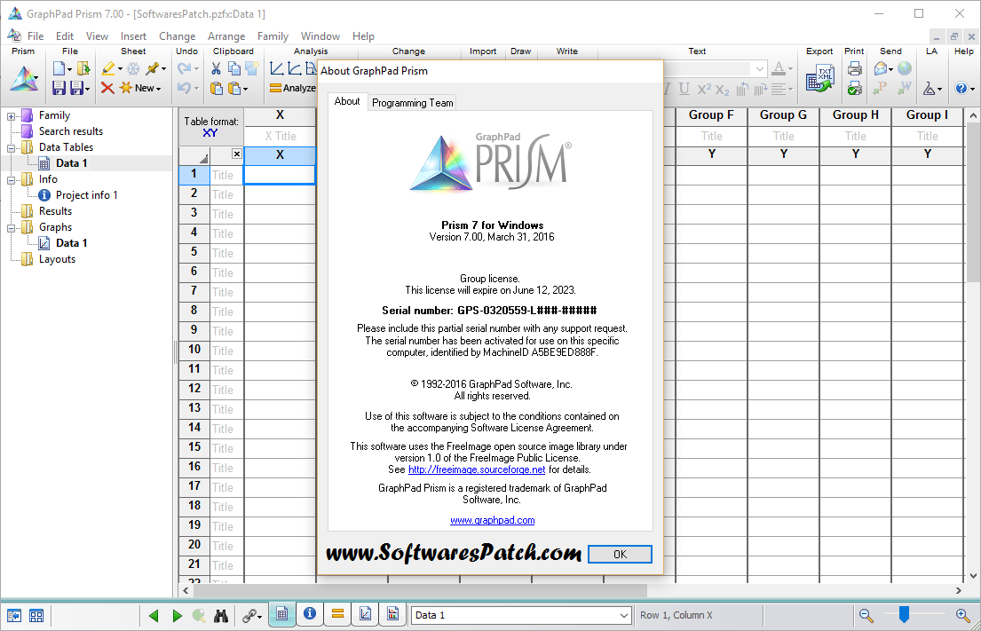 prisim registration code